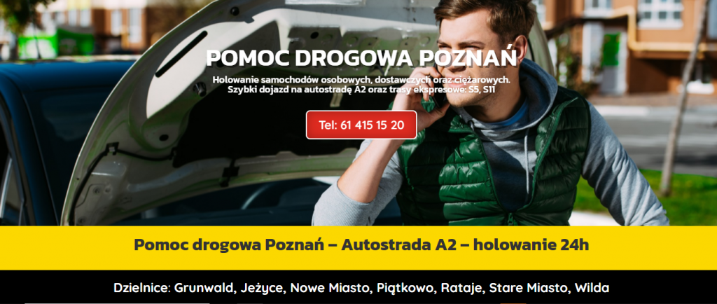 pomoc drogowa Poznań